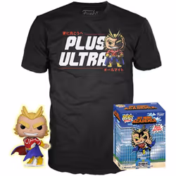 Figurine Funko POP & T-shirt My Hero Academia All Might Exclusive