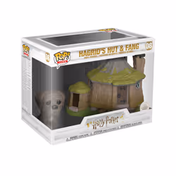 FUNKO Pop Town: Hp - Hagrid'S Hut W/ Fang