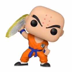 FUNKO Krillin with Destructo Disc, Figurine à collectionner, Dessins animés et Mangas