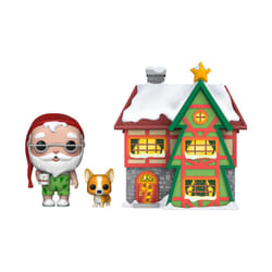FUNKO Pop Town: Holiday - Santas House W/Santa & Nutmeg