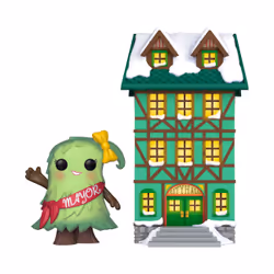 FUNKO Pop Town: Holiday - Town Hall W/Mayor Patty Noble, Funko Holiday, PVC, 0,25 an(s), 1 pièce(s), CE, Ne convient pas aux ...