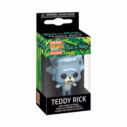 FUNKO Pop Keychain: Rick & Morty - Teddy Rick
