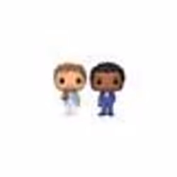 Figurine POP Miami Vice Crockett and Tubbs Exclusive - Funko - Noir - 9cm