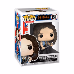 FUNKO Pop Rocks: Def Leppard - Vivian Campbell