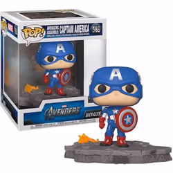 Figurine Funko POP Marvel Avengers Captain America Assemble Exclusive