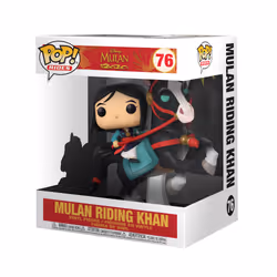 FUNKO Pop Rides: Mulan - Mulan On Khan