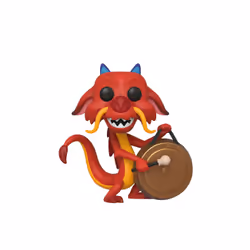 FUNKO Pop Disney: Mulan - Mushu W/Gong, Disney, PVC, 0,25 an(s), 1 pièce(s), CE, Ne convient pas aux enfants de moins de 3 an ...