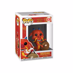 FUNKO Pop Disney: Mulan - Mushu W/Gong
