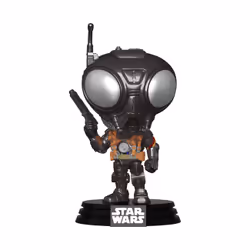 FUNKO Pop Star Wars: Mandalorian - Q9-0, Star Wars, PVC, 0,25 an(s), 1 pièce(s), CE, Ne convient pas aux enfants de moins de  ...