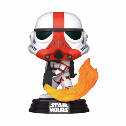 FUNKO Pop Star Wars: Mandalorian - Incinerator St, Star Wars, PVC, 0,25 an(s), 1 pièce(s), CE, Ne convient pas aux enfants de ...