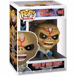 FUNKO Pop Rocks: Iron Maiden - Piece Of Mind (Skeleton Eddie), PVC, 0,25 an(s), 1 pièce(s), CE, Ne convient pas aux enfants d ...
