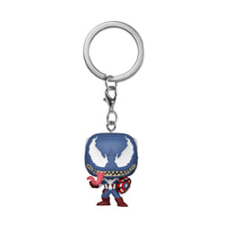 FUNKO Pop Keychain: Marvel Venom - Captain America