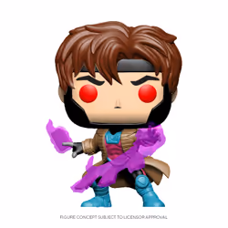 FUNKO Pop Marvel: X-Men Classic– Gambit W/ Cards, Marvel, PVC, 0,25 an(s), 1 pièce(s), CE, Ne convient pas aux enfants de moi ...