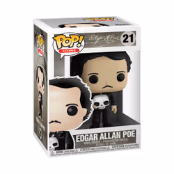 FUNKO Pop Icons: Edgar Allan Poe W/ Skull