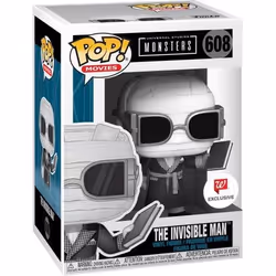 Funko Pop! Figurine d’action Funko POP MOVIES UNIVERSAL STUDIOS MONSTERS INVISIBLE BLACK & WHITE Nº 608