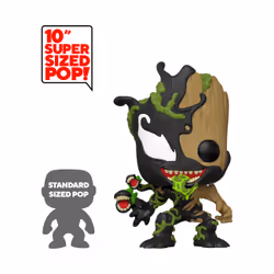 FUNKO Pop Marvel: Max Venom - 10” Groot, Marvel, PVC, 0,25 an(s), 1 pièce(s), CE, Ne convient pas aux enfants de moins de 3 a ...
