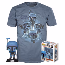 Figurine Funko POP & T-shirt Star Wars Mandalorian L