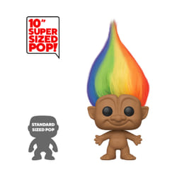 FUNKO Pop Trolls: Trolls Classic- 10" Troll Multicolored Hair W/Chase