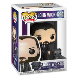 FUNKO Pop! Movies: John Wick - John in Black Suit with Dog Buddy