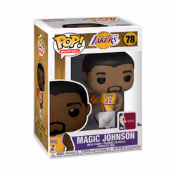 FUNKO Pop Nba: Legends- Magic Johnson(Lakers Home)