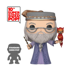 FUNKO Pop Hp: Harry Potter- 10" Dumbledore W/Fawkes