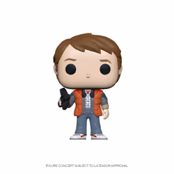 FUNKO Pop Movies: Bttf- Marty In Puffy Vest, Universal Studios, PVC, 0,25 an(s), 1 pièce(s), CE, Ne convient pas aux enfants  ...