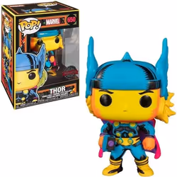 Figurine Funko Pop Marvel Black Light Thor Avant première Fnac