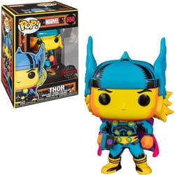 Figurine Funko Pop Marvel Black Light Thor Avant première Fnac
