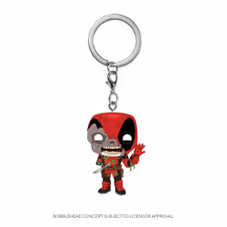 FUNKO Pop Keychain: Marvel Zombies- Deadpool, Marvel, PVC, 0,25 an(s), 1 pièce(s), CE, Ne convient pas aux enfants de moins d ...