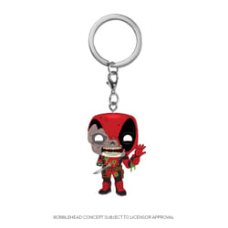 FUNKO Pop Keychain: Marvel Zombies- Deadpool