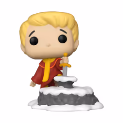 Figurine Funko Pop Deluxe Disney The Sword in The Stone Arthur Pulling Excalibur Exclusive