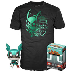 Figurine Funko POP & T-shirt My Hero Academia Deku with Helmet