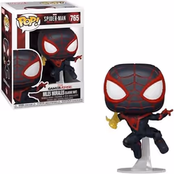 Figurine Funko Pop Games Miles Morales Miles Classic with chase Modèle aléatoire
