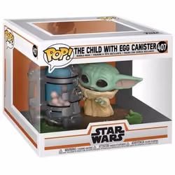 Figurine Funko Pop Deluxe The Mandalorian Child with Canister