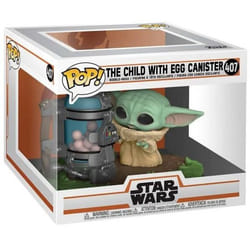 Figurine Funko Pop Deluxe The Mandalorian Child with Canister