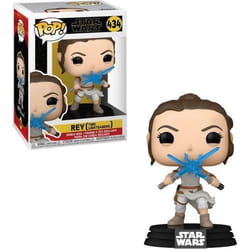 Figurine Funko Pop Star Wars Episode 9 Rey with 2 Light Sabers