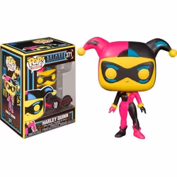 Funko Pop! Figure à Collectionner 371 Heroes: DC Comics - Harley Quinn (Black Light)