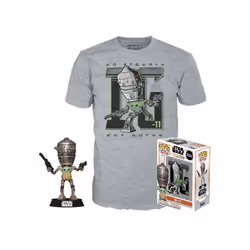 Figurine Funko POP & T-shirt Star Wars IG-11 With The Child Exclusive
