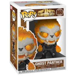 Figurine Funko Pop Marvel Infinity Warps Ghost Panther