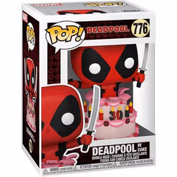 Figurine Funko Pop Marvel Deadpool 30th Deadpool in Cake