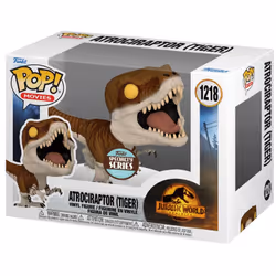 Figurine Funko POP Jurassic World 3 Atrociraptor Tiger Exclusive
