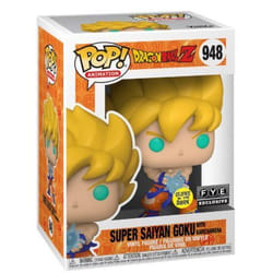Figurine Funko Pop Animation Dragon Ball Z SS Goku with Kamehameha (GW) exclusivité Fnac