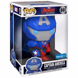 Figurine Funko Pop Jumbo Marvel Mech Strike Captain America