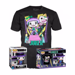 Figurine Funko POP & T-shirt DC Comics Batman The Joker