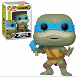 FUNKO POP! LEONARDO - TEENAGE MUTANT TURTLES II, Figurine à collectionner, Film et série TV