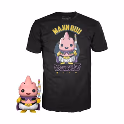 Figurine Funko POP & T-shirt Dragon Ball Z Majin Buu Exclusive