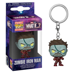 Porte-clé Funko Pocket Pop Marvel What If Zombie Iron Man