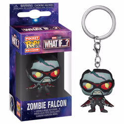 Porte-clé Funko Pocket Pop Marvel What If Zombie Falcon