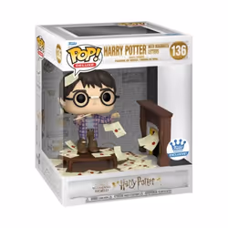 Figurine Funko Pop Deluxe Harry Potter Anniversary Harry Potter with Hogwarts Letters Exclusive