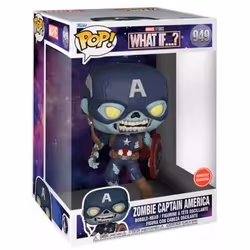 Figurine Funko POP Marvel What If Zombie Captain America Exclusive